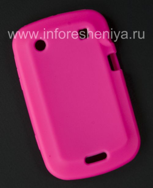 Photogallery for تحمل الحل سيليكون حالة لبلاك بيري 9900/9930 Bold تاتش, الوردي (وردي) product