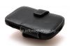 Photo 8 — Signature Leather Case handmade Monaco Flip / Book Type Leather Case for BlackBerry 9900/9930 Bold Touch, Black (Black), Horizontal opening (Book)