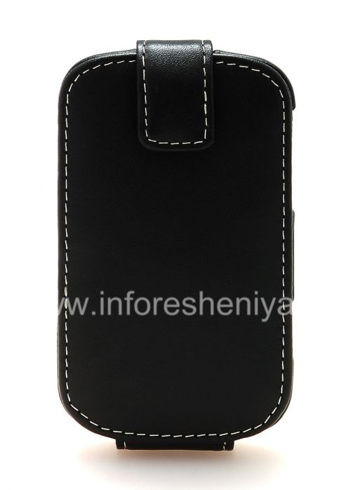 Photogallery for স্বাক্ষর চামড়া কেস হস্তনির্মিত Monaco ফ্লিপ BlackBerry 9900 / 9930 Bold টাচ জন্য / বই প্রকার চামড়া কেস, ব্ল্যাক (কালো), উল্লম্বভাবে খোলার (ফ্লিপ) product