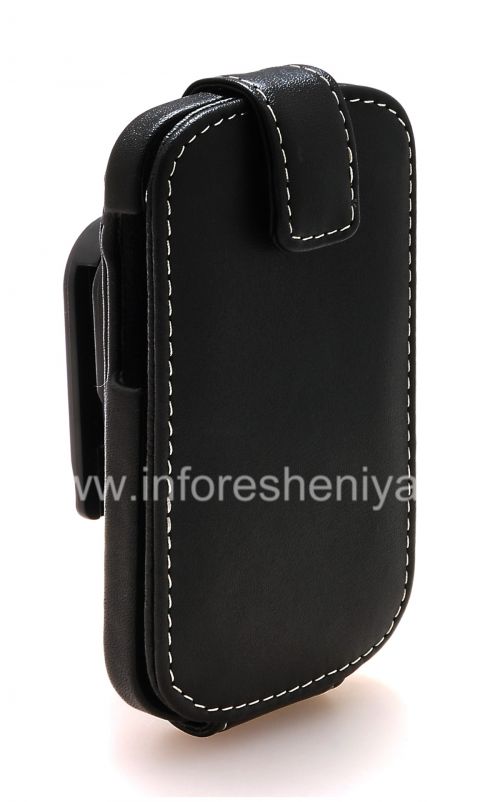 Photogallery for স্বাক্ষর চামড়া কেস হস্তনির্মিত Monaco ফ্লিপ BlackBerry 9900 / 9930 Bold টাচ জন্য / বই প্রকার চামড়া কেস, ব্ল্যাক (কালো), উল্লম্বভাবে খোলার (ফ্লিপ) product