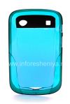 Photo 1 — Corporate Silicone Case ohlangene iSkin Vibes for BlackBerry 9900 / 9930 Bold Touch, Turquoise (Blue)