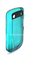 Photo 4 — Etui en silicone entreprise compacté iSkin Vibes pour BlackBerry 9900/9930 Bold tactile, Turquoise (Bleu)