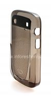 Photo 3 — Etui en silicone entreprise compacté iSkin Vibes pour BlackBerry 9900/9930 Bold tactile, Charbon de bois (carbone)