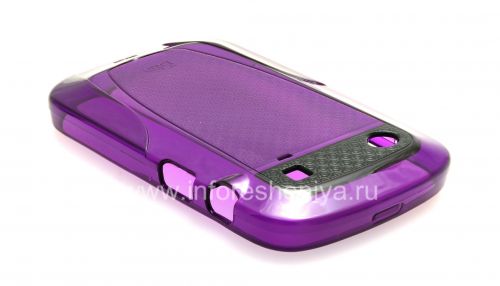 Photogallery for Corporate silicone case sealed iSkin Vibes for BlackBerry 9900/9930 Bold Touch, Purple product