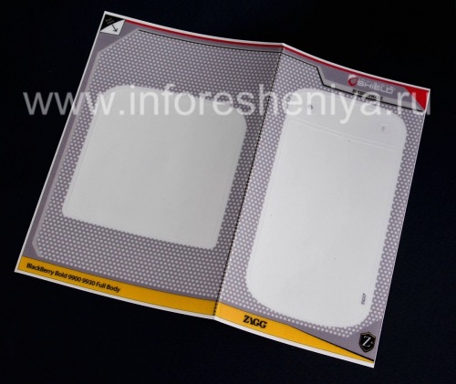 Photogallery for film pelindung bermerek untuk layar dan perumahan ZAGG invisibleSHIELD untuk BlackBerry 9900 / 9930 Bold, jelas product