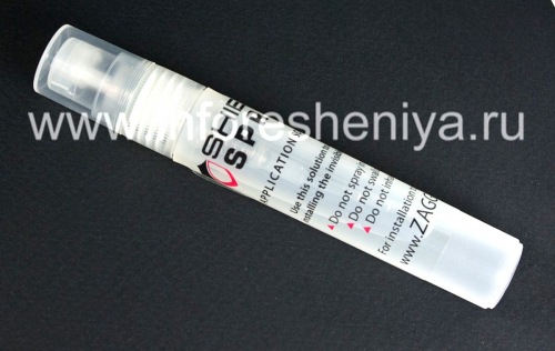 Photogallery for film pelindung bermerek untuk layar dan perumahan ZAGG invisibleSHIELD untuk BlackBerry 9900 / 9930 Bold, jelas product