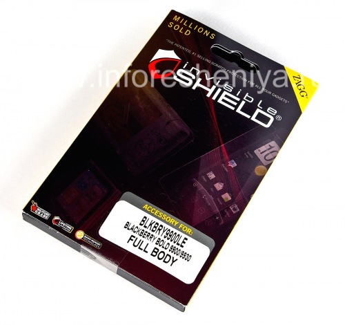 Photogallery for film pelindung bermerek untuk layar dan perumahan ZAGG invisibleSHIELD untuk BlackBerry 9900 / 9930 Bold, jelas product