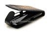 Photo 7 — kasus penutup kulit dengan membuka vertikal untuk BlackBerry 9850 / 9860 Torch, Hitam "Buaya"