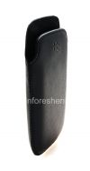 Photo 3 — Leather Case-pocket for BlackBerry 9850/9860 Torch, Black, fine texture