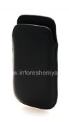 Photo 4 — Leather Case-pocket for BlackBerry 9850/9860 Torch, Black, fine texture