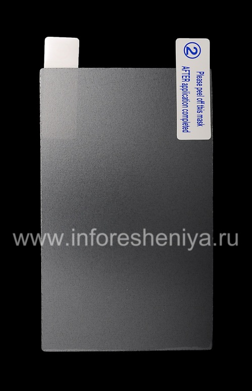 Photogallery for Display-Schutzfolie matt &quot;Datenschutz&quot; für Blackberry 9850/9860 Torch, Blackout product
