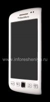 Photo 3 — Layar sentuh (Touchscreen) dalam perakitan dengan panel depan untuk BlackBerry 9850 / 9860 Torch, putih