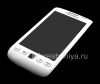 Photo 7 — Layar sentuh (Touchscreen) dalam perakitan dengan panel depan untuk BlackBerry 9850 / 9860 Torch, putih