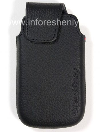 Original-Leder-Kasten-Tasche Ledertasche für Blackberry 9850/9860 Torch