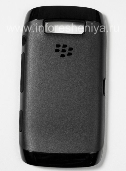 Photogallery for Skin Case prime initiale durcis pour BlackBerry 9850/9860 Torch, Noir / noir (noir / noir) product