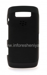মূল প্লাস্টিক কভার, BlackBerry 9850 / 9860 Torch জন্য হার্ড শেল ক্ষেত্রে কভার, ব্ল্যাক (কালো)
