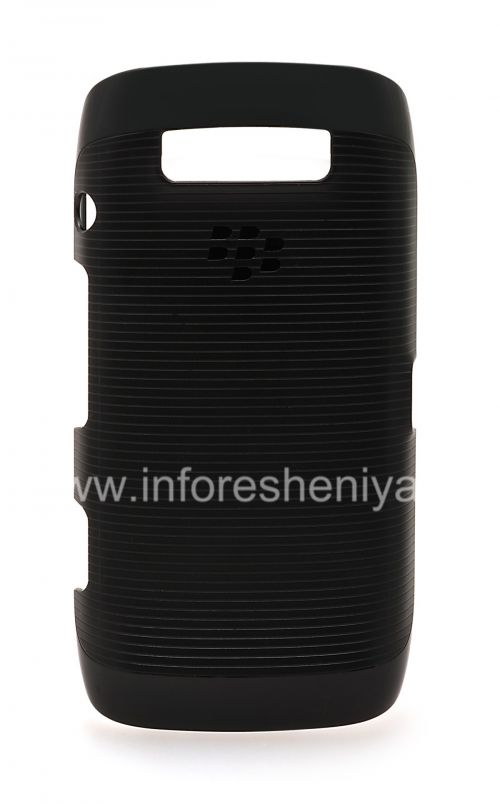Photogallery for मूल प्लास्टिक कवर, ब्लैकबेरी 9850/9860 Torch के लिए हार्ड शैल प्रकरण कवर, काला (काला) product