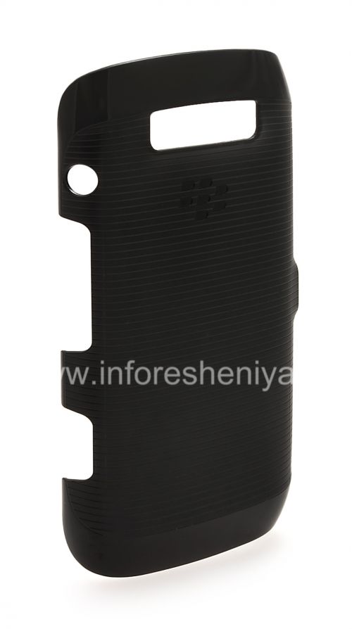 Photogallery for मूल प्लास्टिक कवर, ब्लैकबेरी 9850/9860 Torch के लिए हार्ड शैल प्रकरण कवर, काला (काला) product