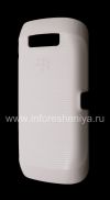 Photo 3 — I original cover plastic, amboze Hard Shell Case for BlackBerry 9850 / 9860 Torch, White (mbala omhlophe)