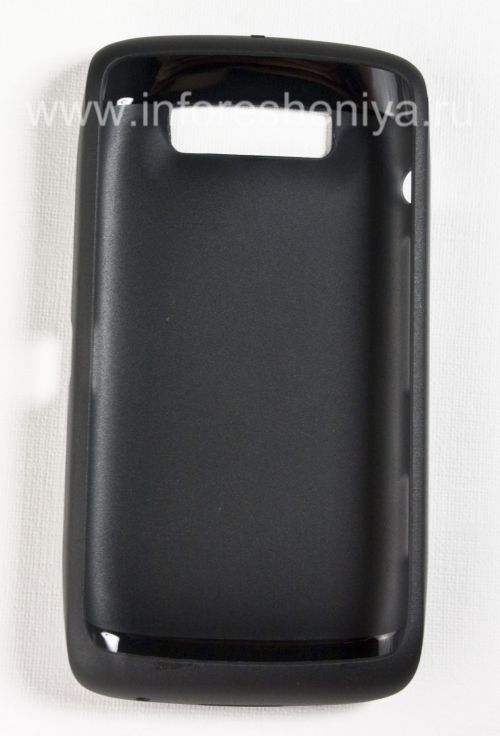 Photogallery for ブラックベリー9850/9860 Torch用オリジナルシリコンケースに圧縮ソフトシェルケース, ブラック（黒） product