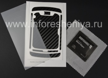 Firma textura conjunto de protectores de pantalla y el cuerpo BodyGuardz Armor para BlackBerry 9850/9860 Torch