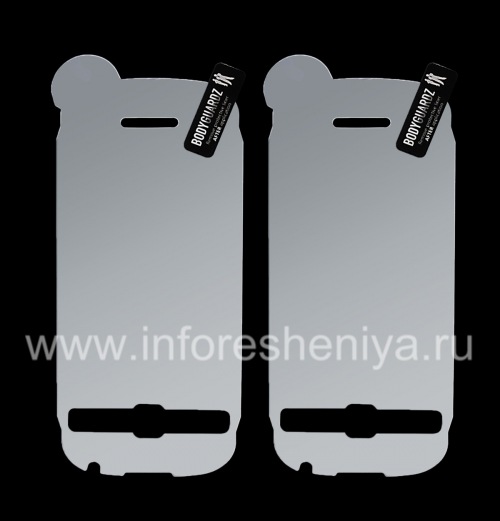 Photogallery for Ultraprochnyh set perusahaan film pelindung transparan untuk layar dan perumahan BodyGuardz UltraTough Clear Skin (2 set) untuk BlackBerry 9850 / 9860 Torch, jelas product