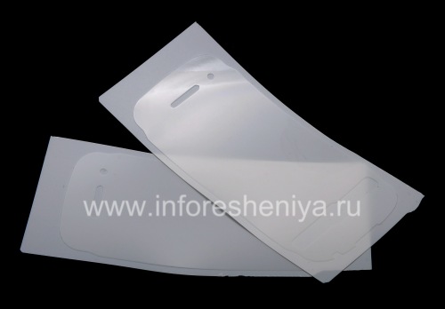 Photogallery for मालिकाना संरक्षण मुहर स्क्रीन BodyGuardz UltraTough ScreenGuardz (2 टुकड़े) ब्लैकबेरी 9850/9860 के लिए Torch, पारदर्शक product