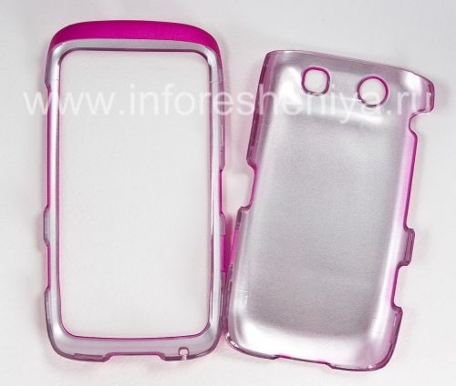Photogallery for ब्लैकबेरी 9850/9860 Torch के लिए प्लास्टिक ले जाने के समाधान केस, गुलाबी (गुलाबी) product