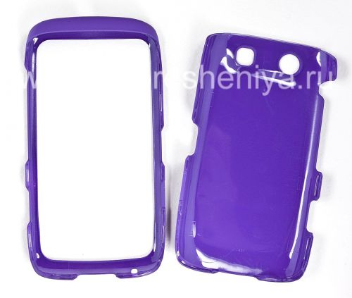 Photogallery for ब्लैकबेरी 9850/9860 Torch के लिए प्लास्टिक ले जाने के समाधान केस, पर्पल (जामुनी) product