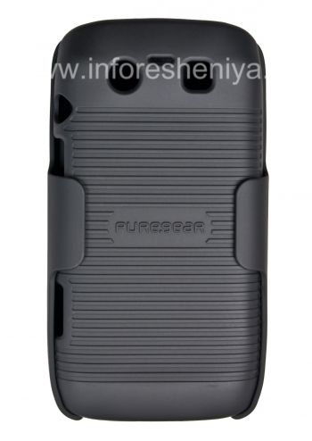 Caso plástico Corporativa + Holster PureGear Shell Funda para BlackBerry 9850/9860 Torch