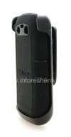 Photo 3 — 保护OtterBox保护后卫系列案例BlackBerry 9850 / 9860 Torch坚定塑料盖住房高水平, 黑（黑）