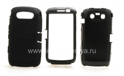 Фирменный пластиковый чехол-корпус повышенного уровня защиты OtterBox Defender Series Case для BlackBerry 9850/9860 Torch