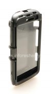 Photo 9 — Firm plastic cover zezindlu ezingeni eliphezulu of ukuvikelwa OtterBox wasemuva Series Case for BlackBerry 9850 / 9860 Torch, Black (Black)