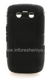 Photo 12 — Firm plastic cover zezindlu ezingeni eliphezulu of ukuvikelwa OtterBox wasemuva Series Case for BlackBerry 9850 / 9860 Torch, Black (Black)