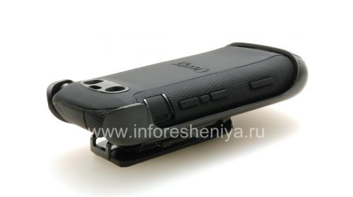 Photogallery for Perusahaan plastik penutup-perumahan tingkat tinggi perlindungan OtterBox Defender Series Kasus BlackBerry 9850 / 9860 Torch, Black (hitam) product