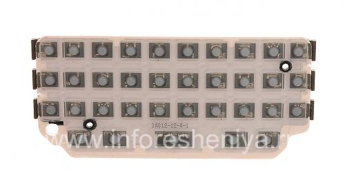 Photogallery for The original English Keyboard for BlackBerry P&#39;9981 Porsche Design, Silver, QWERTY product