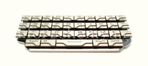 Photogallery for The original English Keyboard for BlackBerry P&#39;9981 Porsche Design, Silver, QWERTZ product