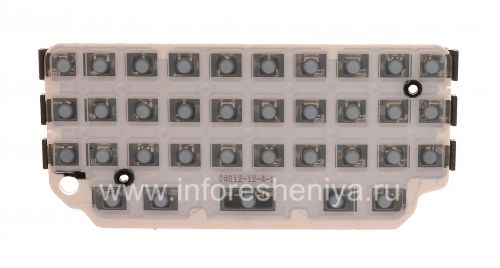 Watch photogallery Photogallery for teclado ruso BlackBerry P'9981 Porsche Design (grabado), Plata product