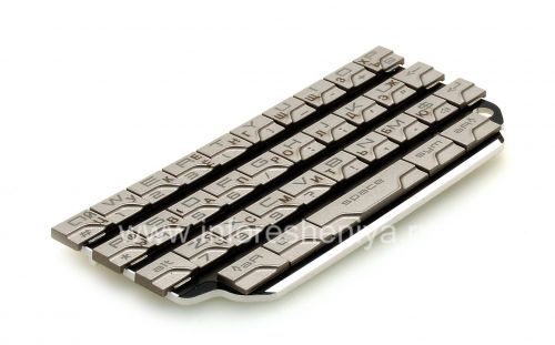 Watch photogallery Photogallery for teclado ruso BlackBerry P'9981 Porsche Design (grabado), Plata product