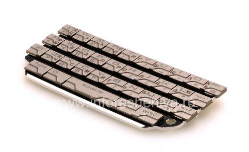 Watch photogallery Photogallery for teclado ruso BlackBerry P'9981 Porsche Design (grabado), Plata product
