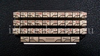 لوحة المفاتيح الروسية لبلاك بيري P'9981 بورش ديزاين