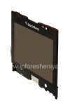 Photo 3 — Pantalla LCD en la asamblea con pantalla táctil de BlackBerry P'9981 Porsche Design, Negro Tipo 002/111