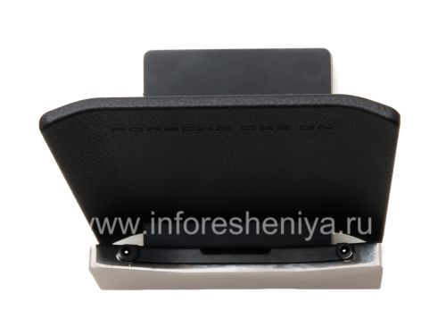 Photogallery for 原装台式充电器“玻璃”充电变压器的BlackBerry P'9981保时捷设计, 银色/黑色 product