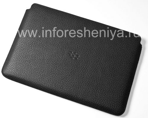 Photogallery for Leather Case-bolsillo Funda de piel para BlackBerry PlayBook, Negro (negro) product