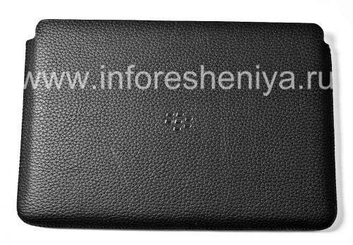 Photogallery for Leather Case-bolsillo Funda de piel para BlackBerry PlayBook, Negro (negro) product