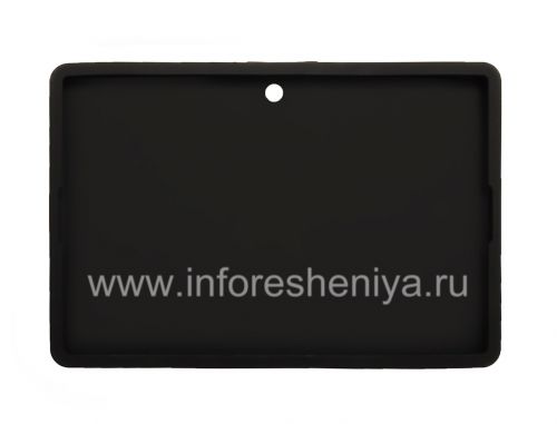 Photogallery for Asli Silicone Case Silicon Skin untuk BlackBerry PlayBook, Black (hitam) product
