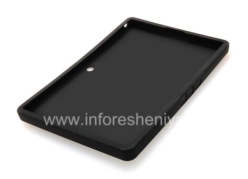 Photogallery for Asli Silicone Case Silicon Skin untuk BlackBerry PlayBook, Black (hitam) product