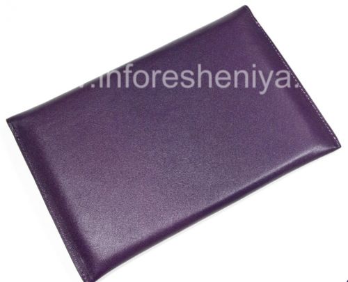 Photogallery for Housse en cuir d&#39;origine &quot;enveloppe&quot; de l&#39;enveloppe en cuir pour BlackBerry PlayBook, Violet (Violet) product