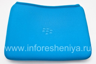 El caso suave bolsillo original de neopreno para BlackBerry PlayBook, Azul (Blue Sky)