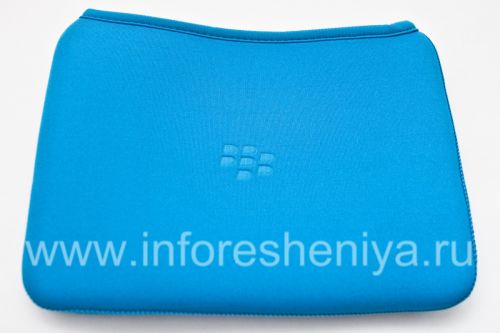 Photogallery for L&#39;étui souple poche originale en néoprène pour BlackBerry PlayBook, Bleu (Blue Sky) product